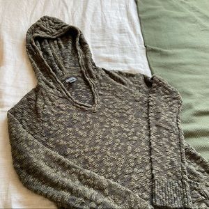 Eddie Bauer green knit pullover